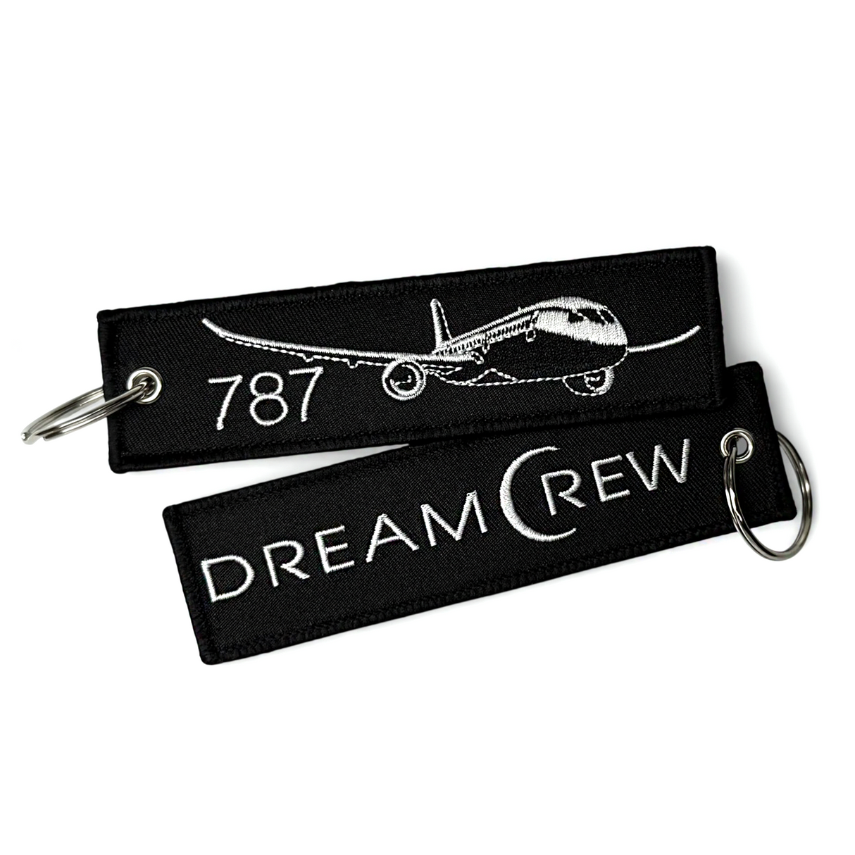 787 Dream Crew Embroidered Keyring