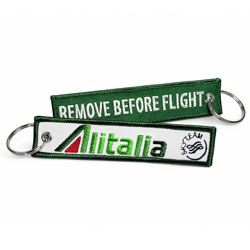 ALITALIA-REMOVE BEFORE FLIGHT