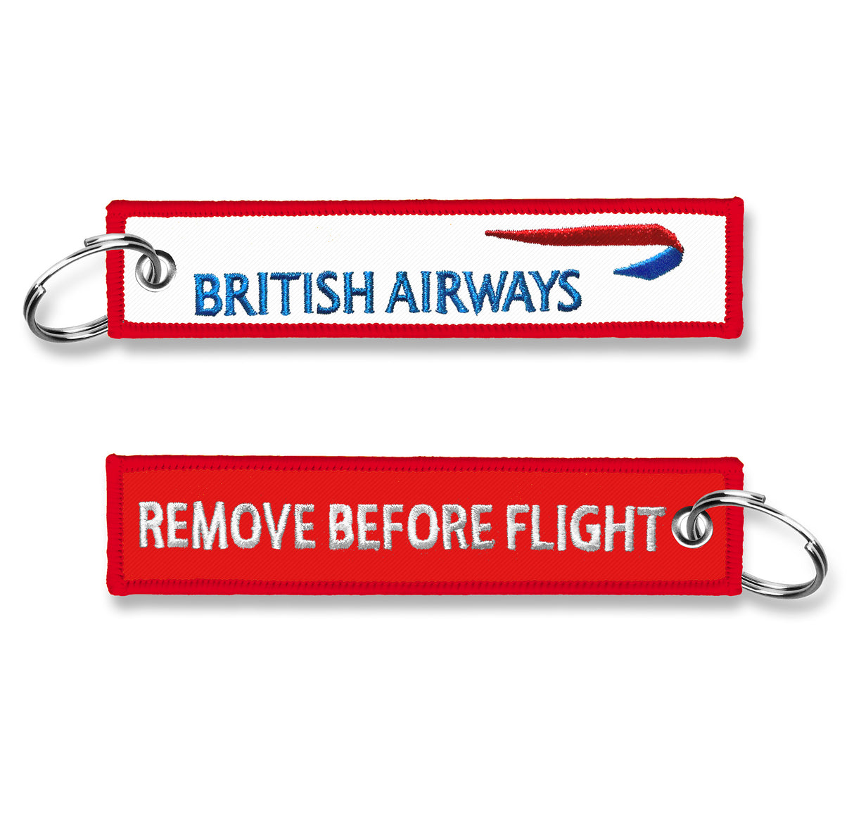 British Airways Remove Before Flight - Keyring