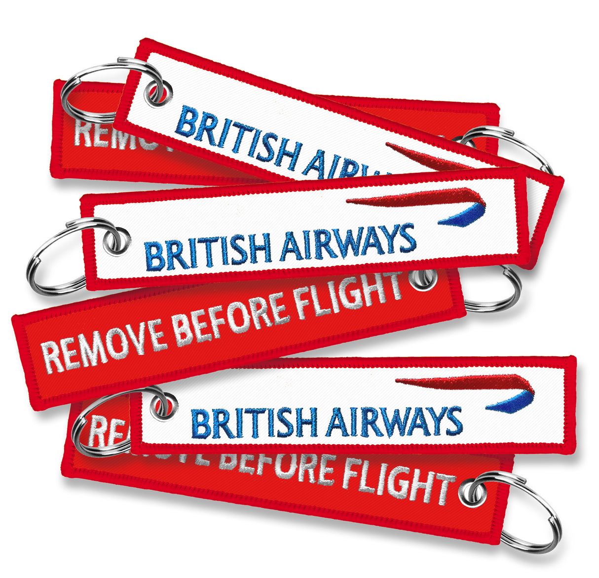 British Airways Remove Before Flight - Keyring