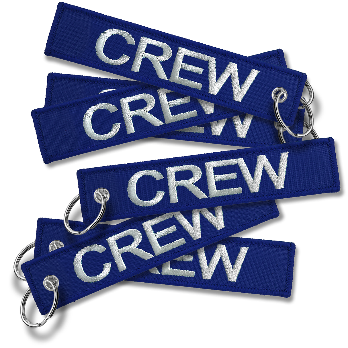 CREW Embroidered Keyring - DARK BLUE