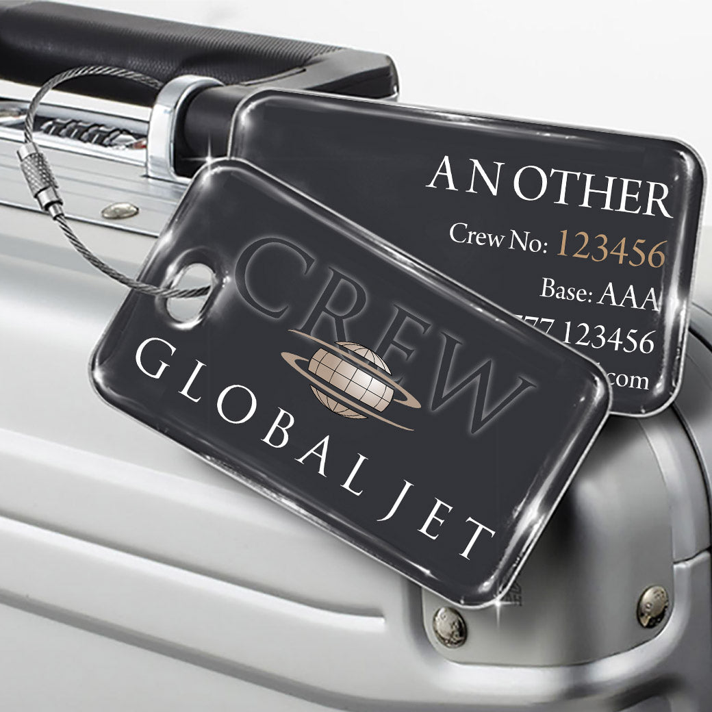 Global Jet Logo Dark Grey