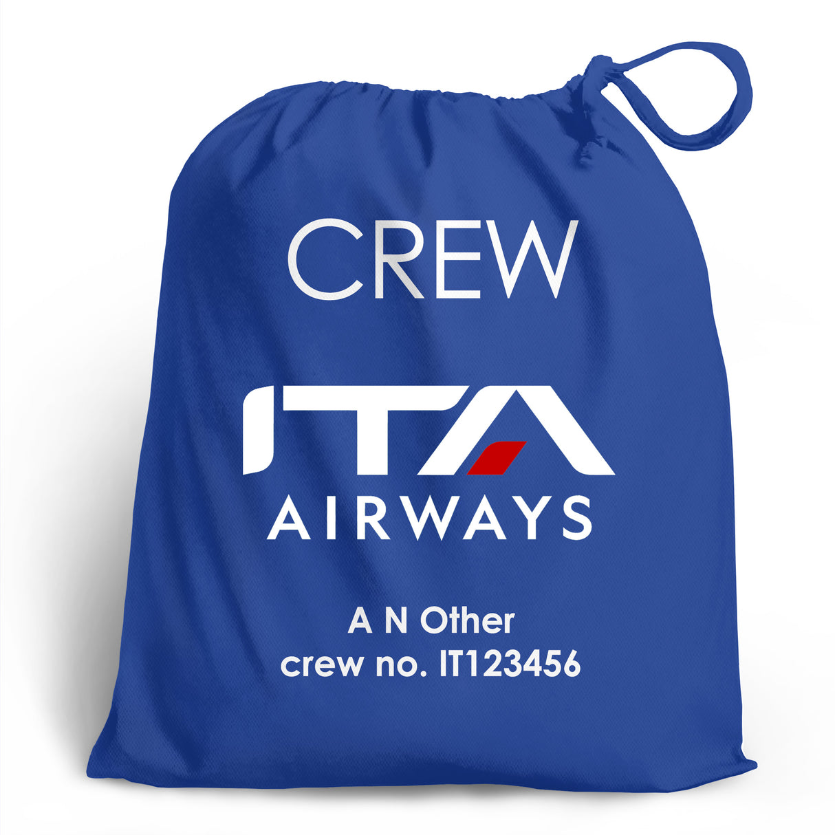 ITA Airways Crew Personalised Shoe Bag