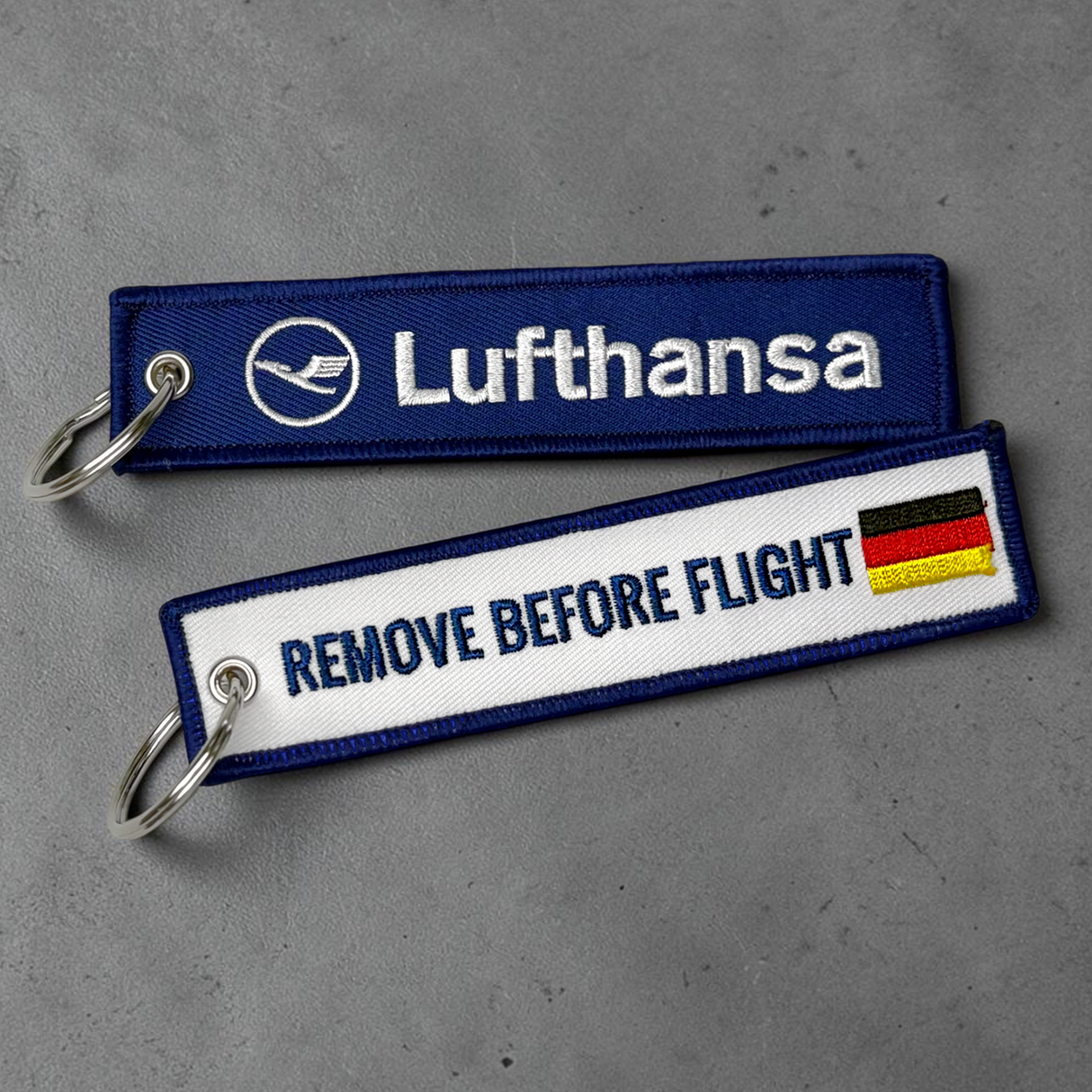 Lufthansa Remove Before Flight - Keyring