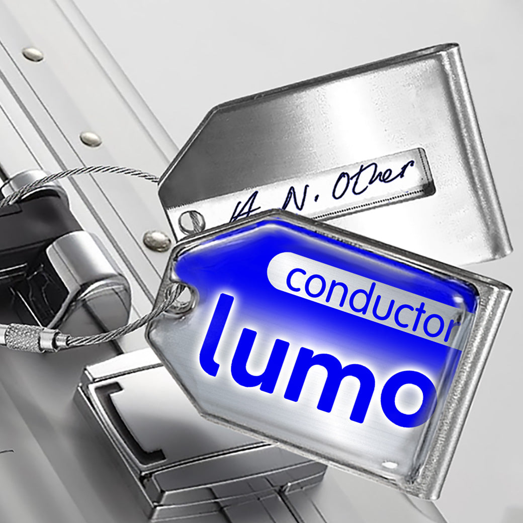 Lumo Train Logo Steel