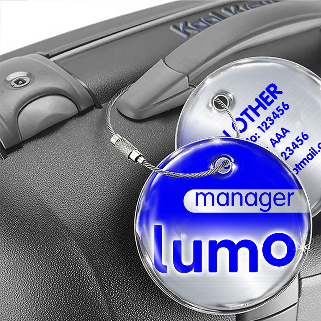 Lumo Train Logo Steel