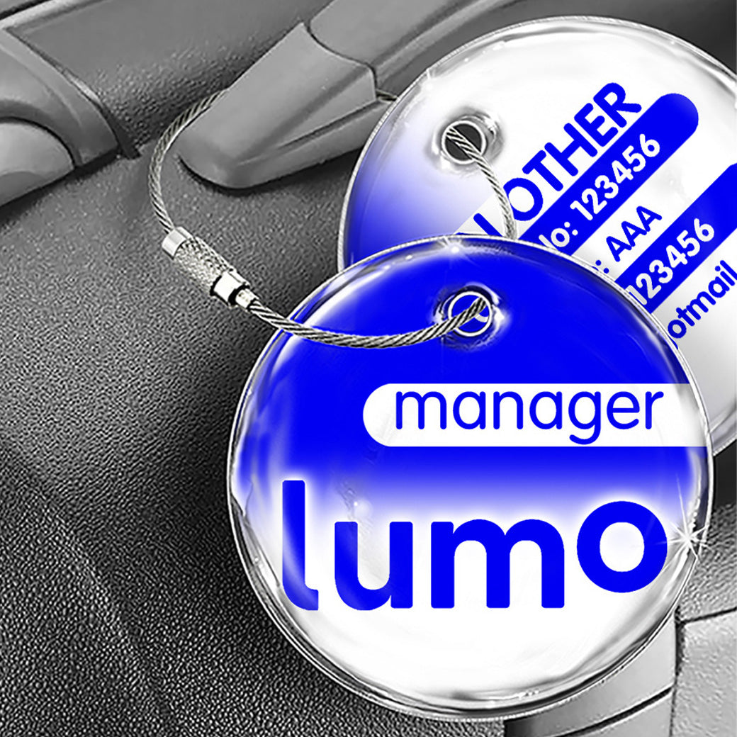 Lumo Train Logo Blue