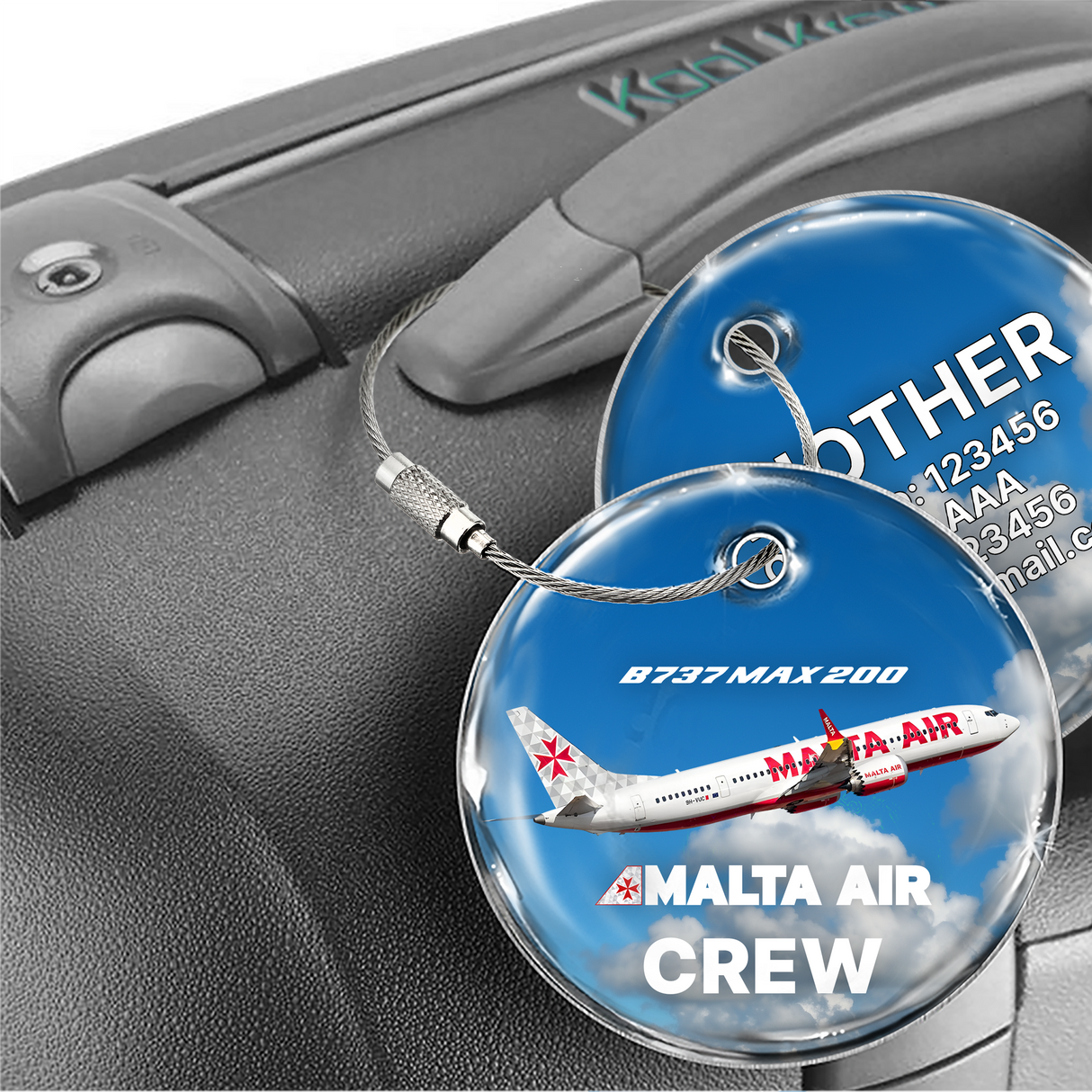 Malta Air Logo B737 MAX