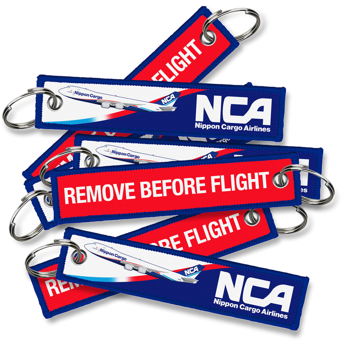 Nippon Cargo Airlines Remove Before Flight - Keyring