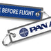 Pan Am Remove Before Flight Tag