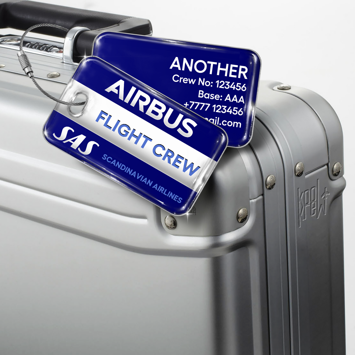 SAS Airlines Flight Crew Tag