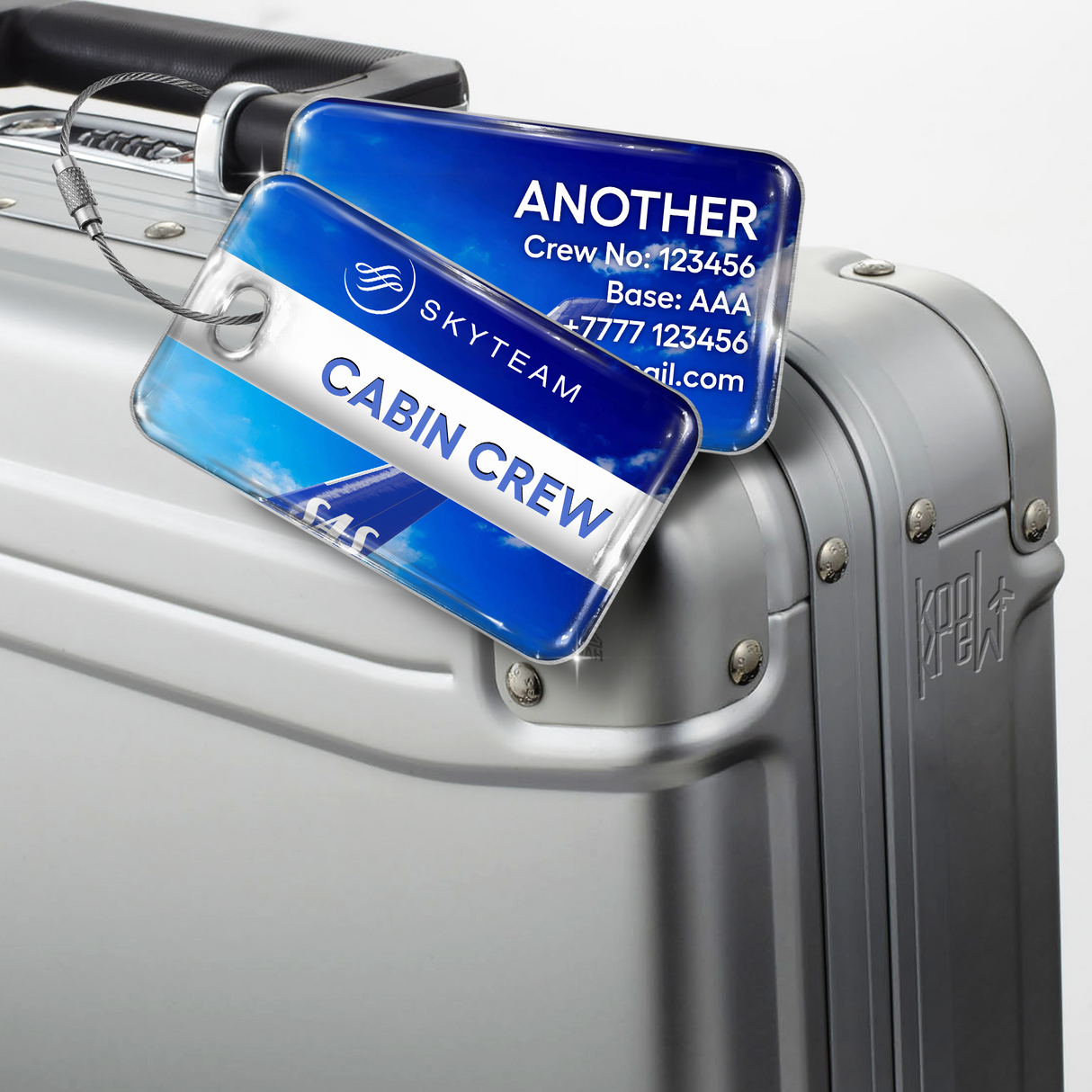 SAS Airlines Cabin Crew Tag