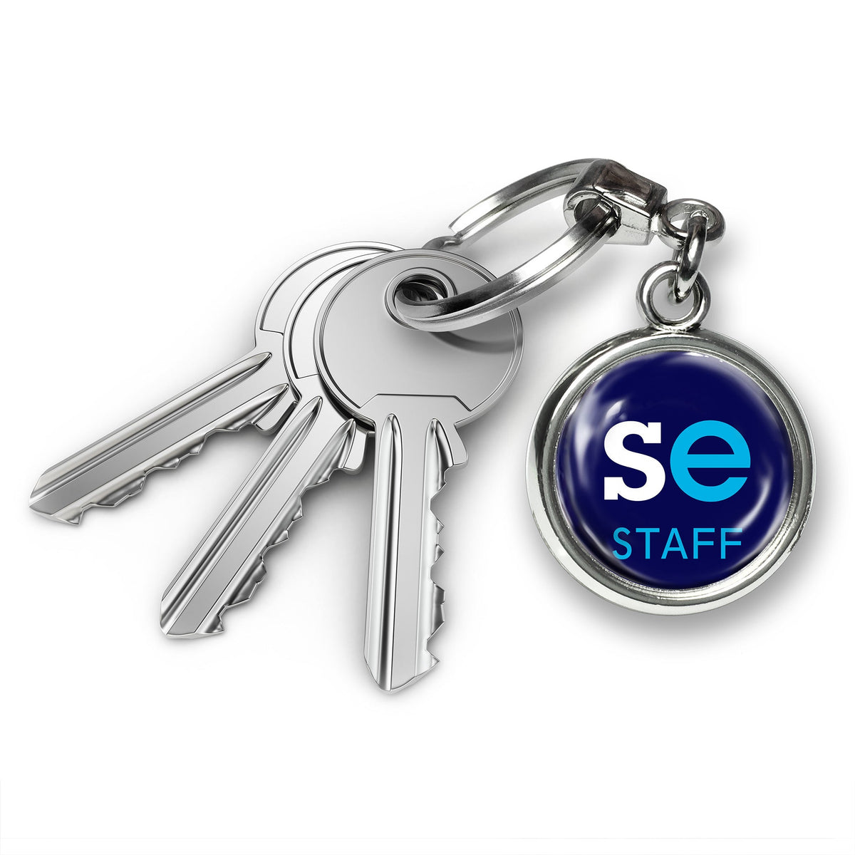 Southeastern Trains Logo Portrait Metal Keyrings