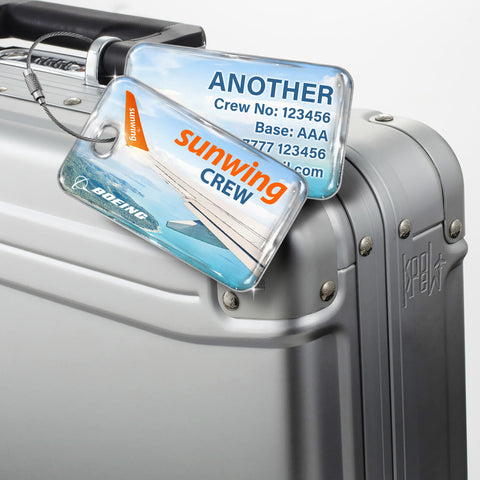 Sunwing Airlines Logo Tag