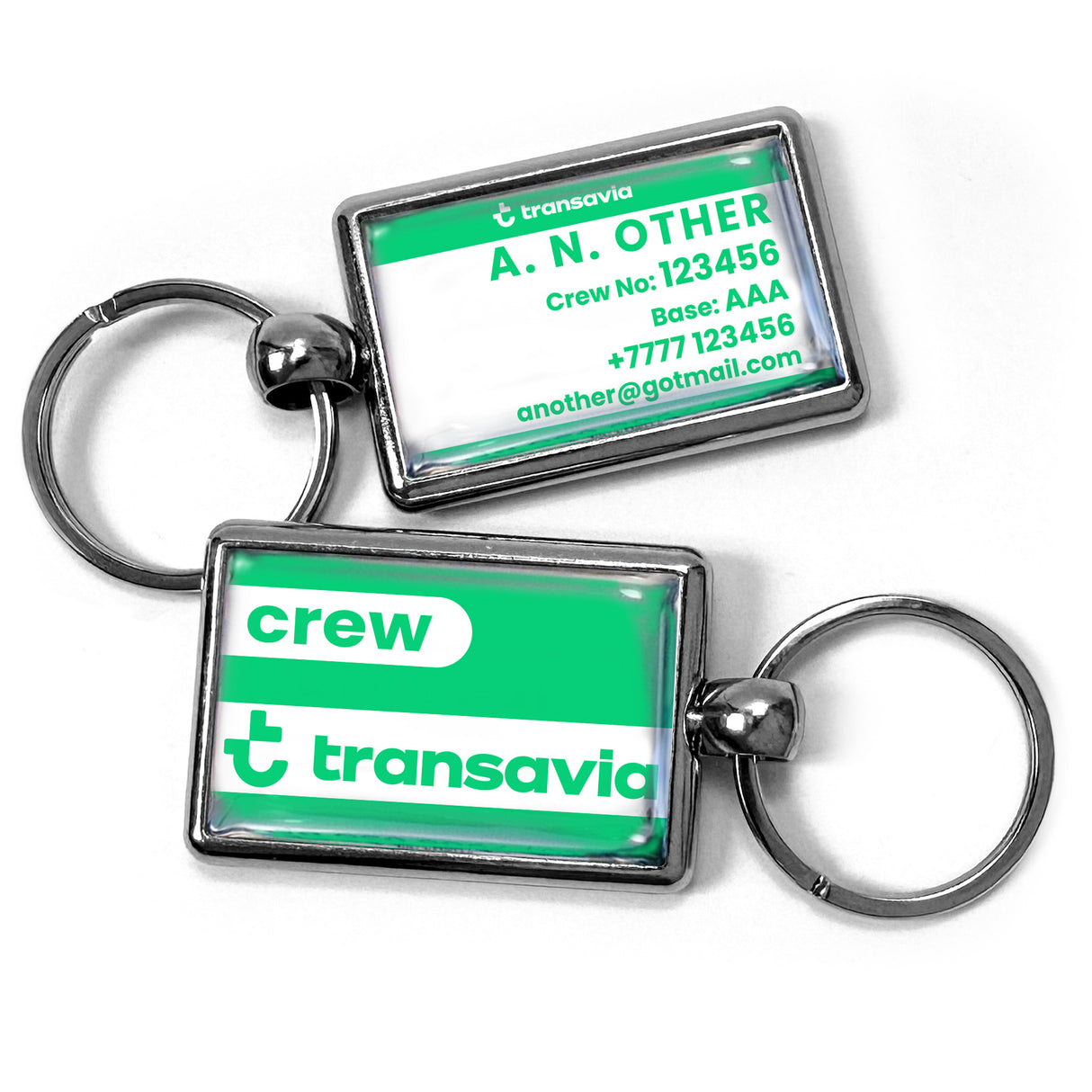 Transavia Airlines Logo Tag