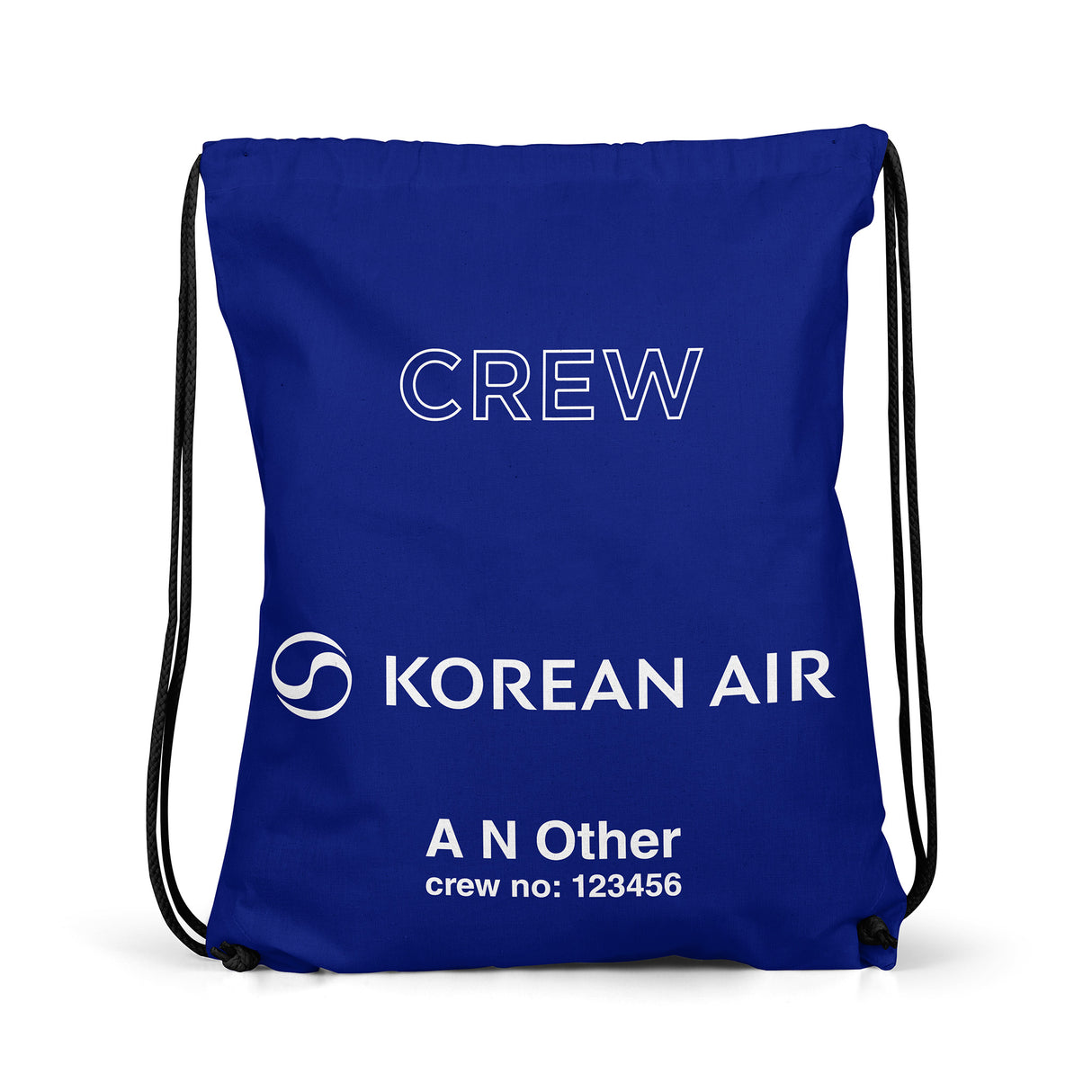 Korean Air Crew Personalised Shoe Bag