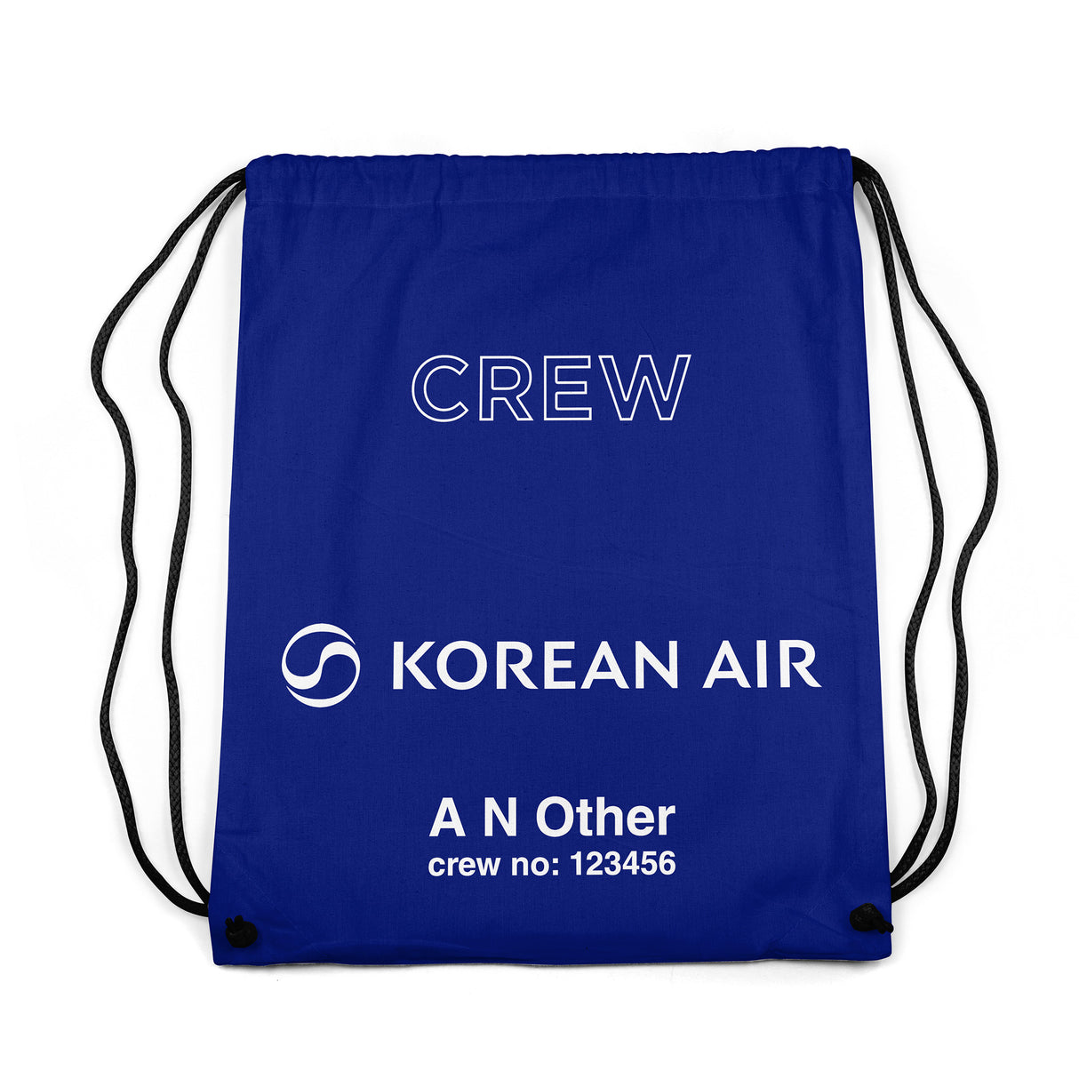 Korean Air Crew Personalised Shoe Bag