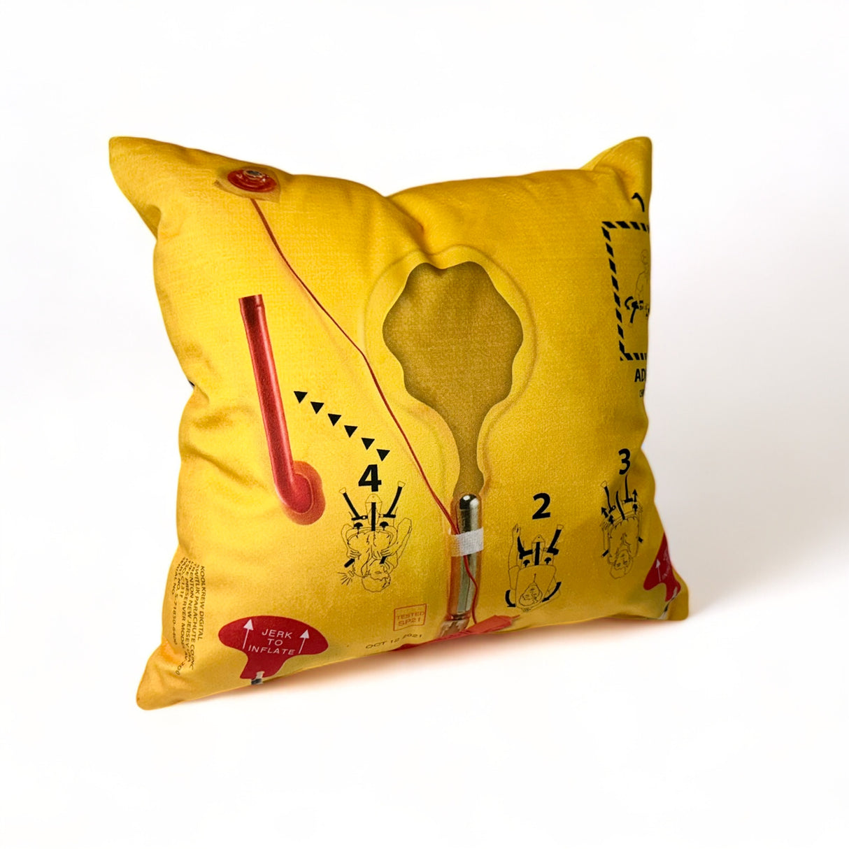 Life Vest Throw Pillow