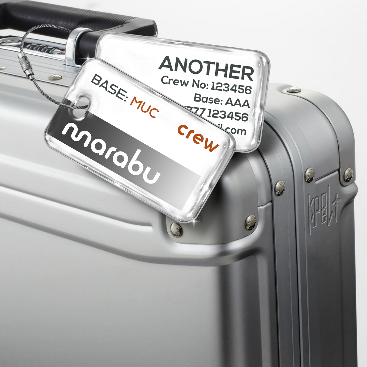 Marabu Airlines BASE Tag