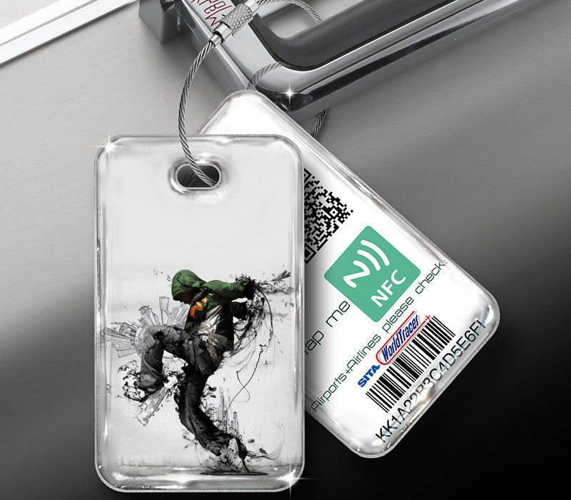 Smart Tag (Metal) Portrait- Design Your Own