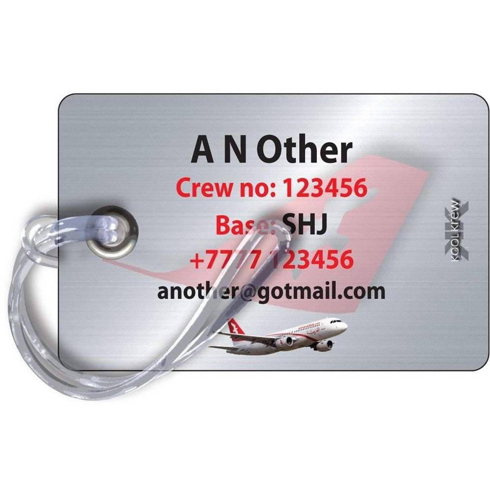 Air Arabia A320 (Blue Skies) Luggage Tag