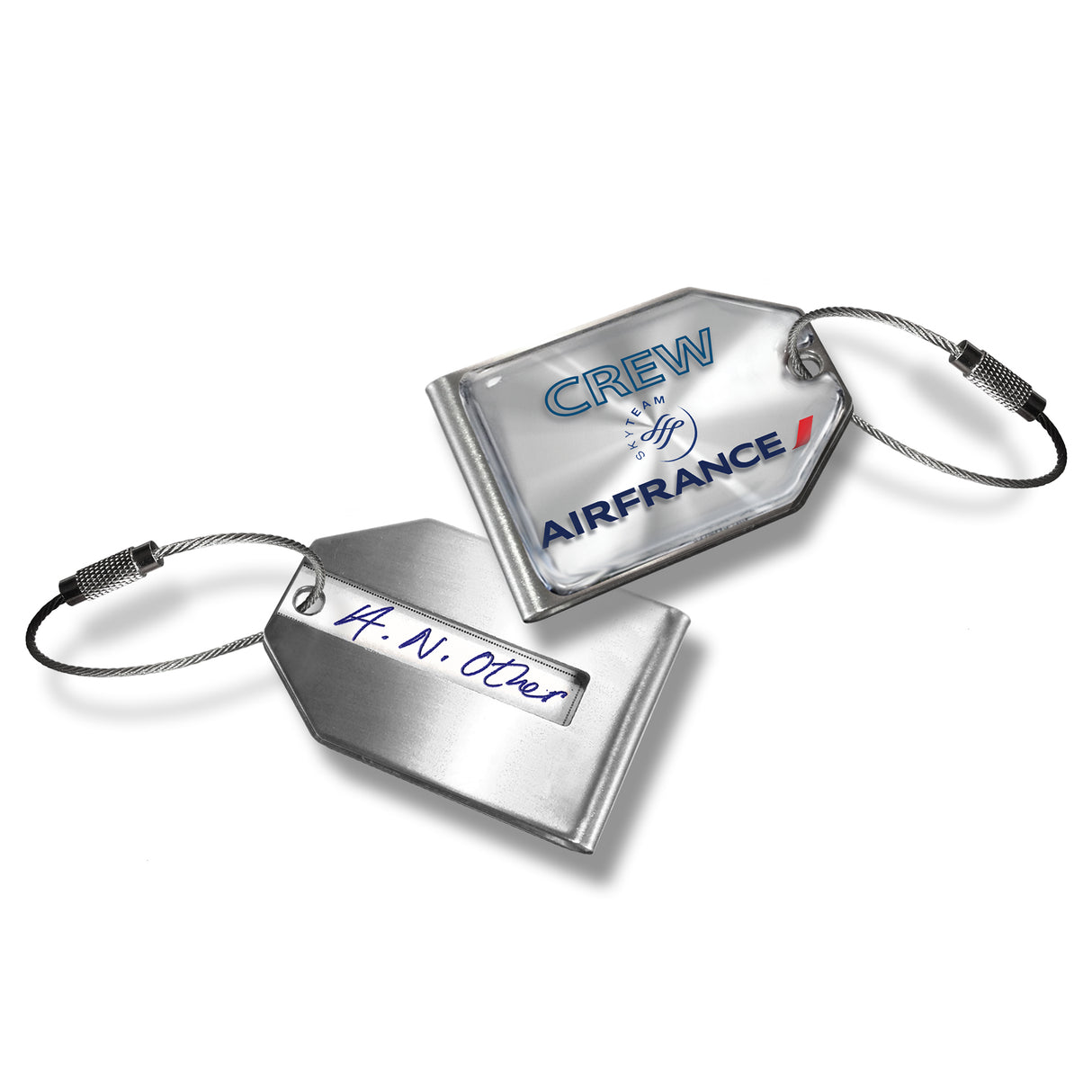 Air France Landscape-Steel Effect