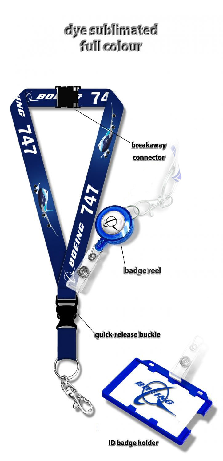 Boeing 747 Lanyard