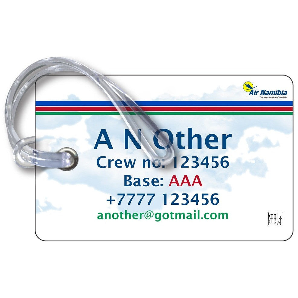 Air Namibia Logo WHITE