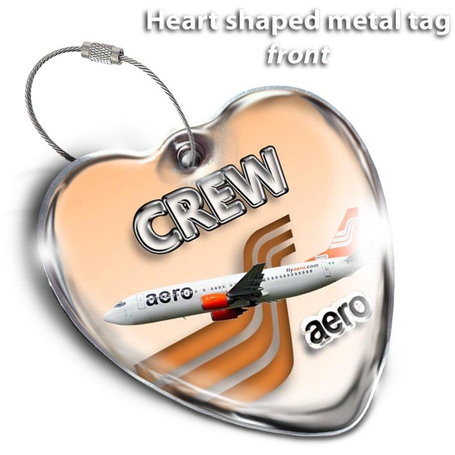 Aero Contractors B737 Portrait Luggage Tag