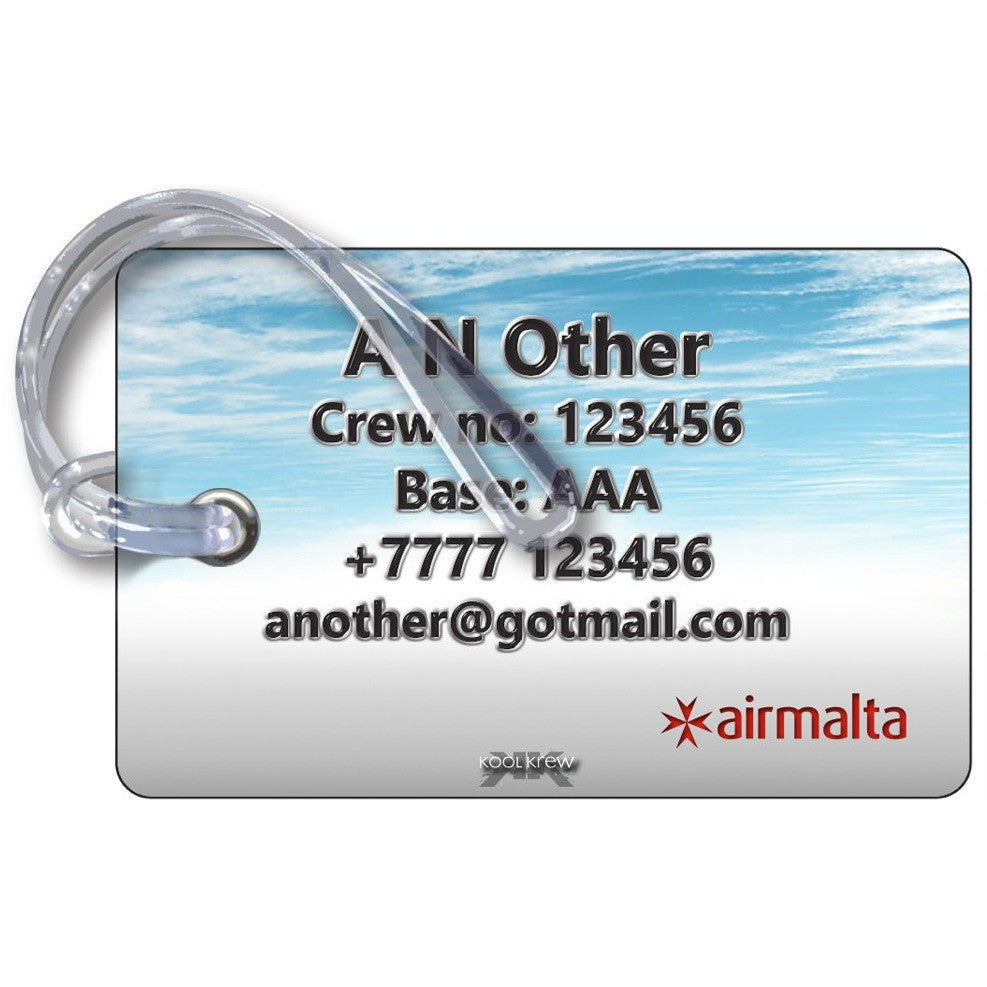 Air Malta A320 Landscape Skyscape