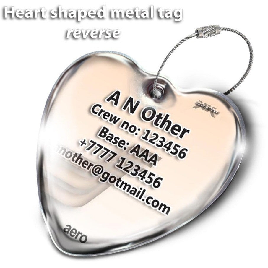 Aero Contractors B737 Portrait Luggage Tag