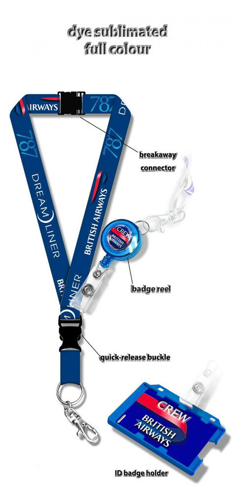 British Airways 787 Dreamliner Lanyard