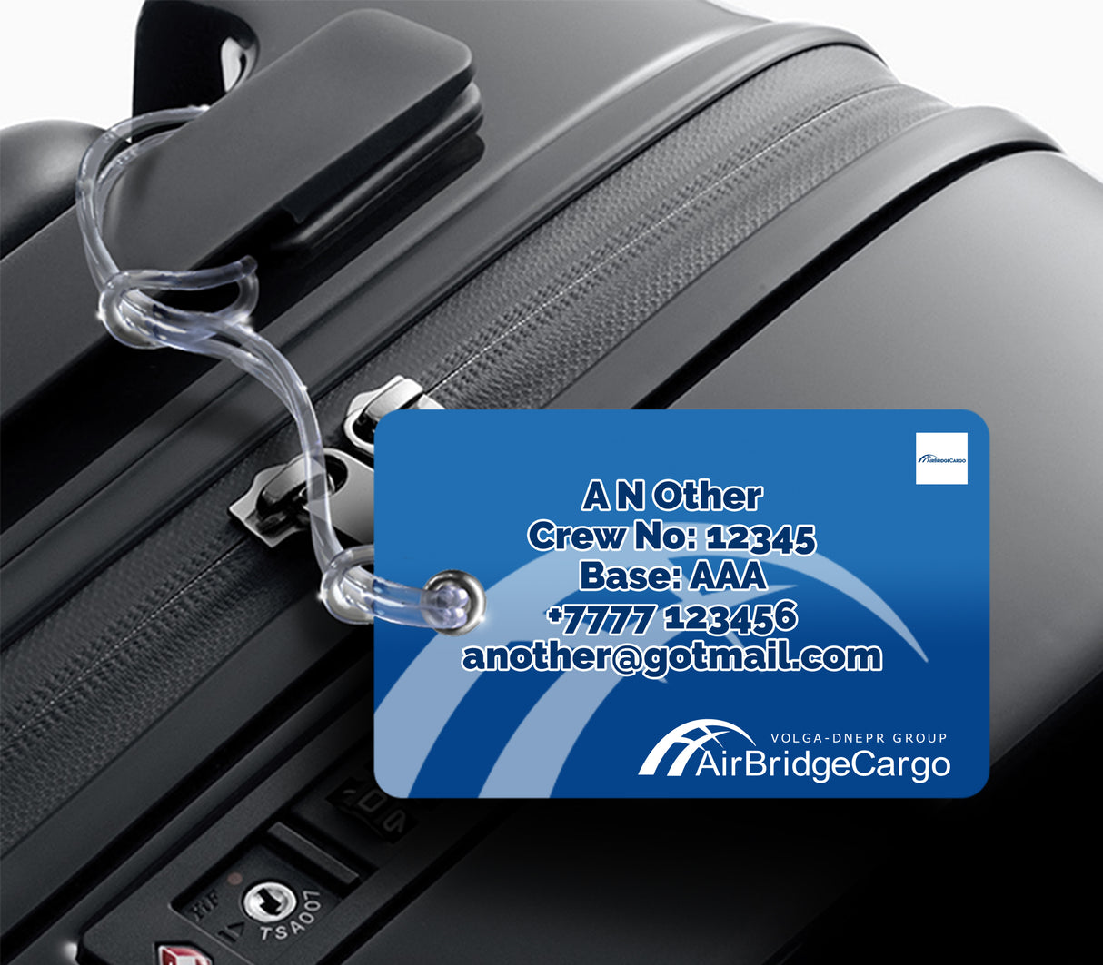 Air Bridge Cargo Logo Luggage Tag