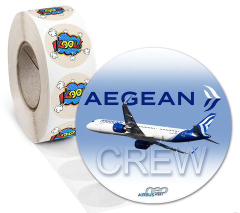Aegean Airlines A321neo Stickers