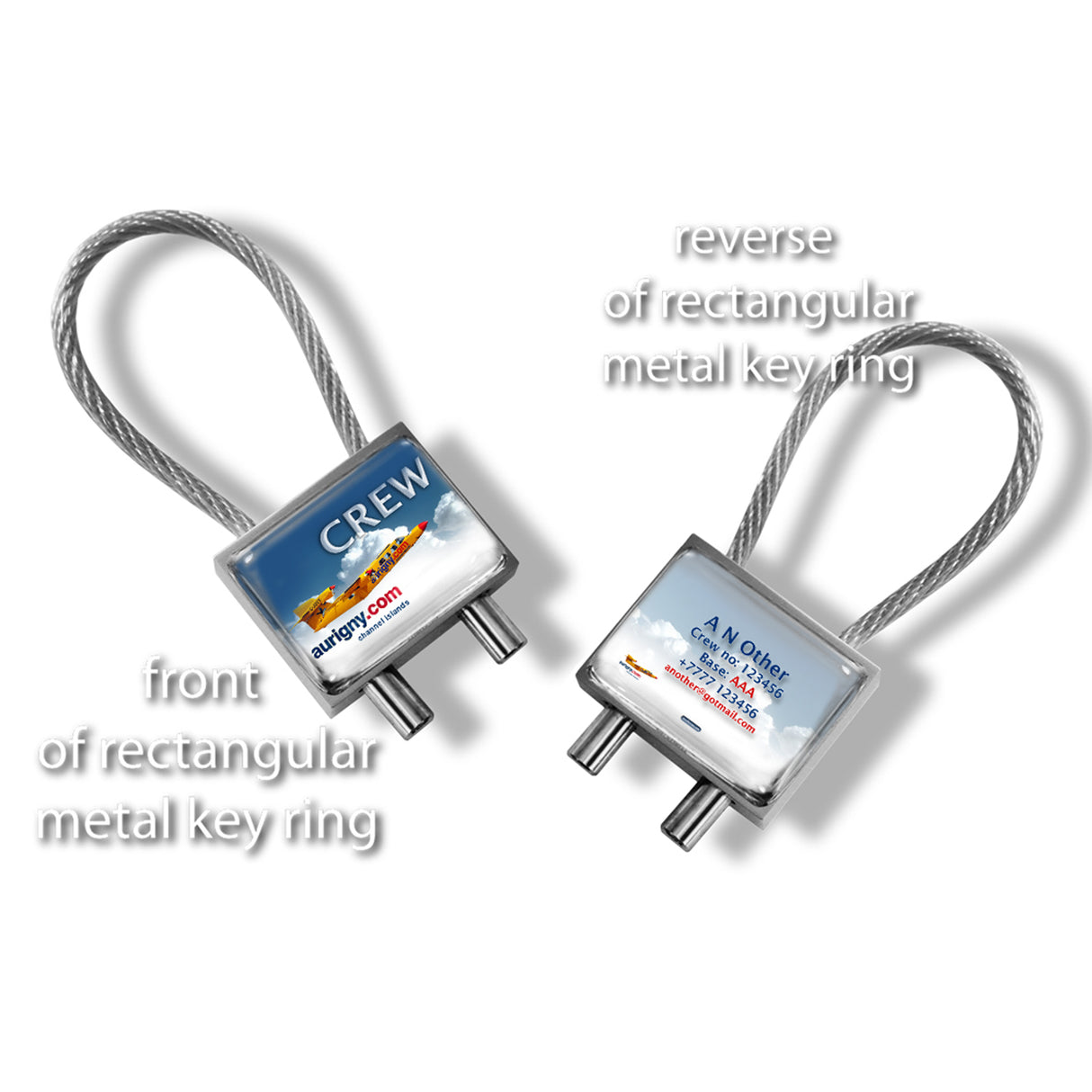 Aurigny Air BN-2A Mk III Trislander- Keyrings