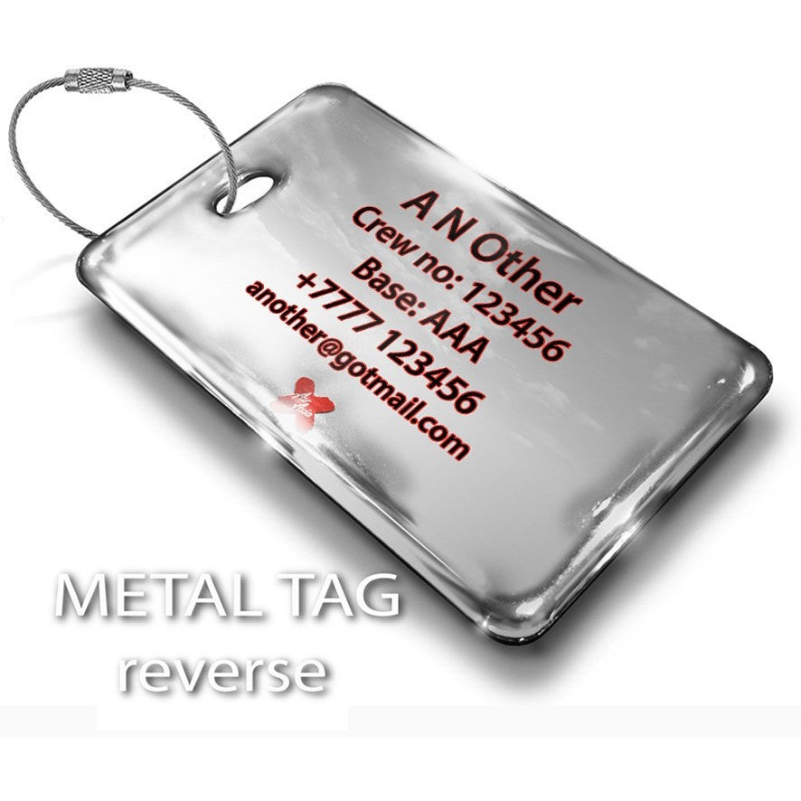 Air Asia X A330 Landscape Luggage Tag