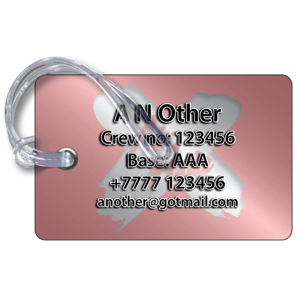 Air Asia X Landscape Luggage Tag