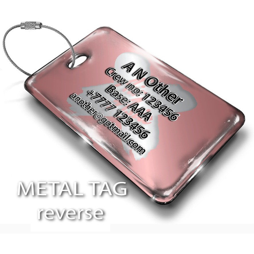 Air Asia X Landscape Luggage Tag