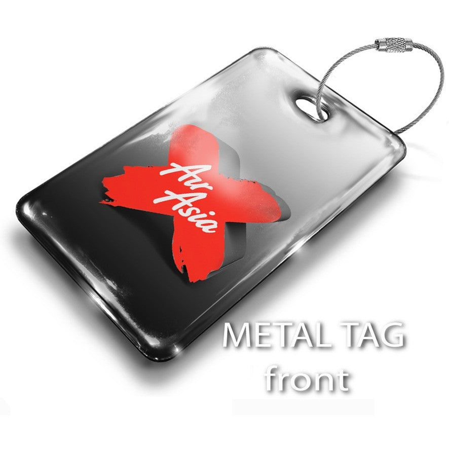 Air Asia X Logo 3D Luggage Tag
