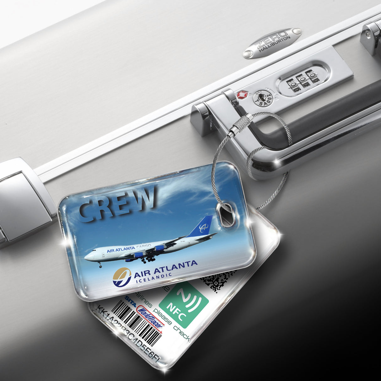 Air Atlanta Cargo B747 Luggage Tag