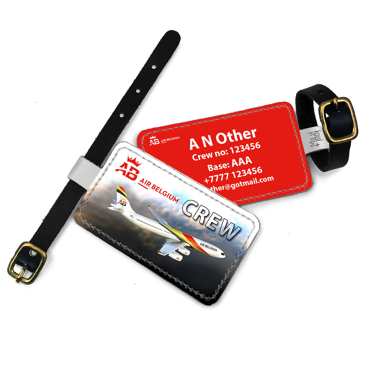 Air Belgium A340 Landscape