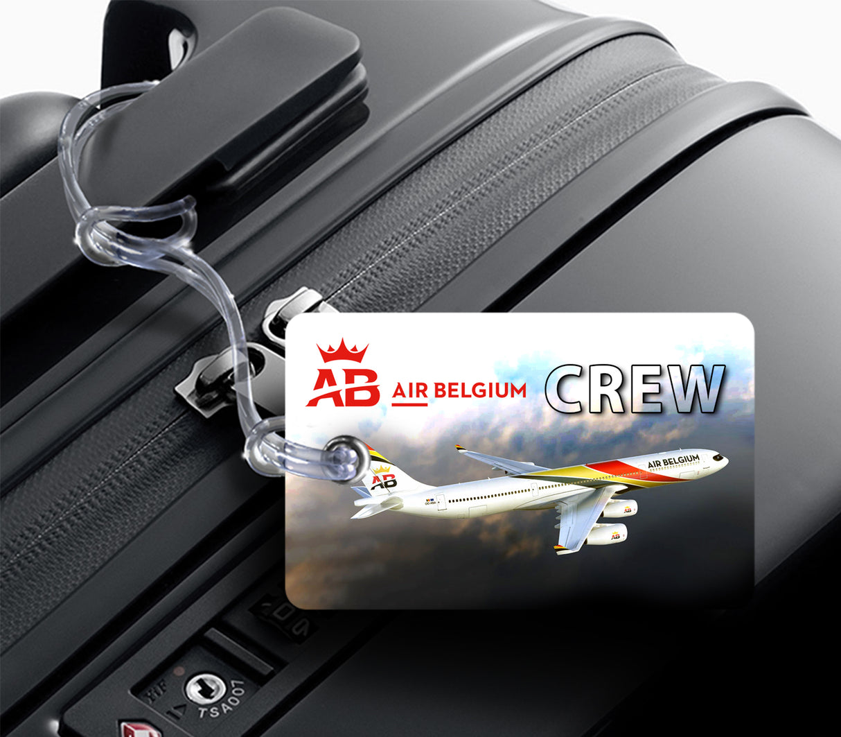 Air Belgium A340 Landscape