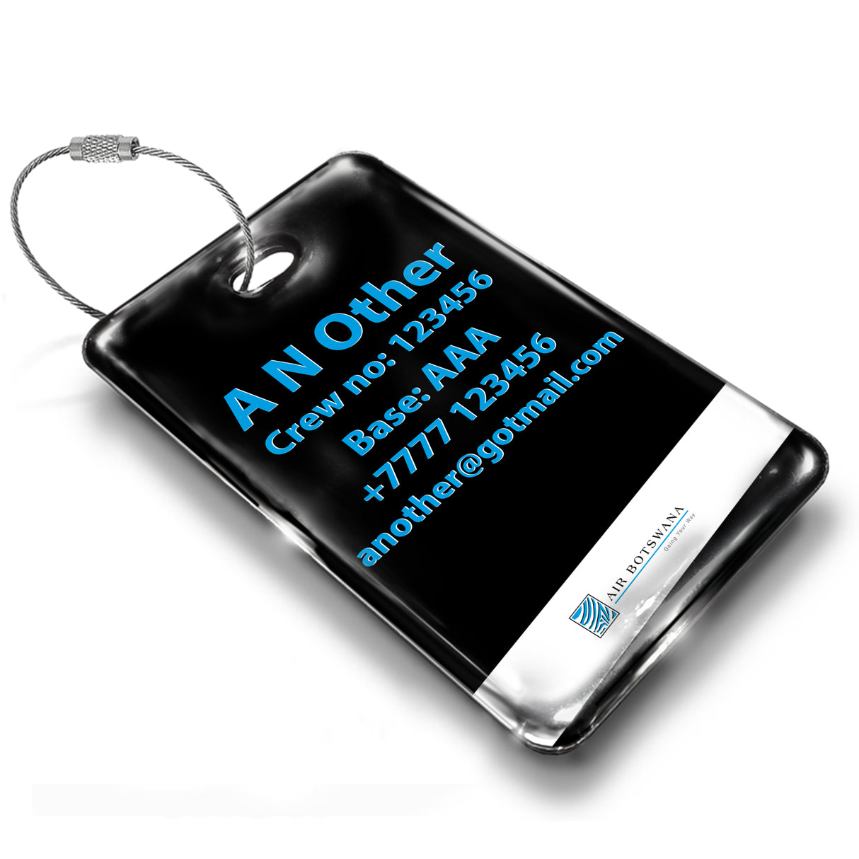 Air Botswana Logo Luggage Tag