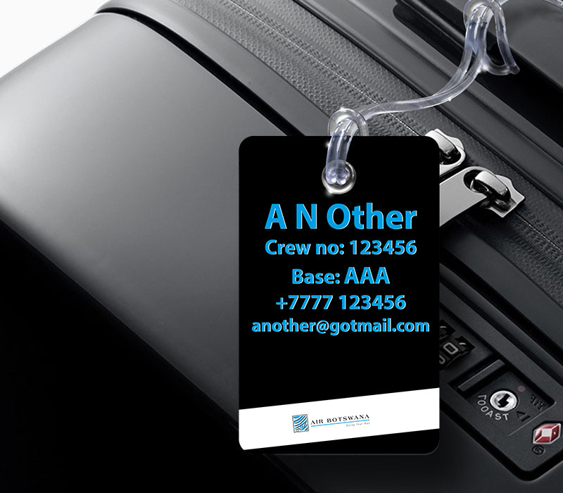 Air Botswana Logo Luggage Tag