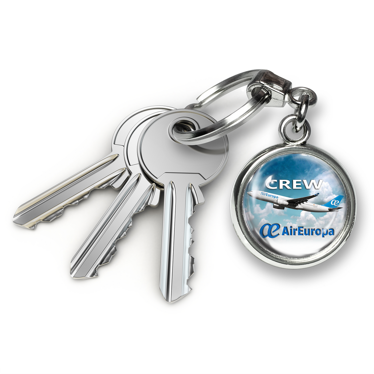Air Europa A330 Metal Keyrings