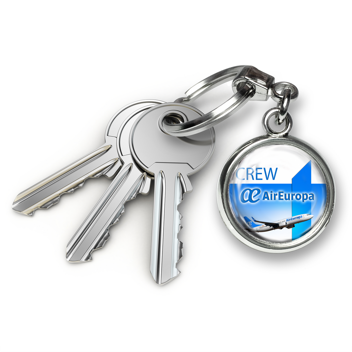Air Europa B737 Metal Keyrings