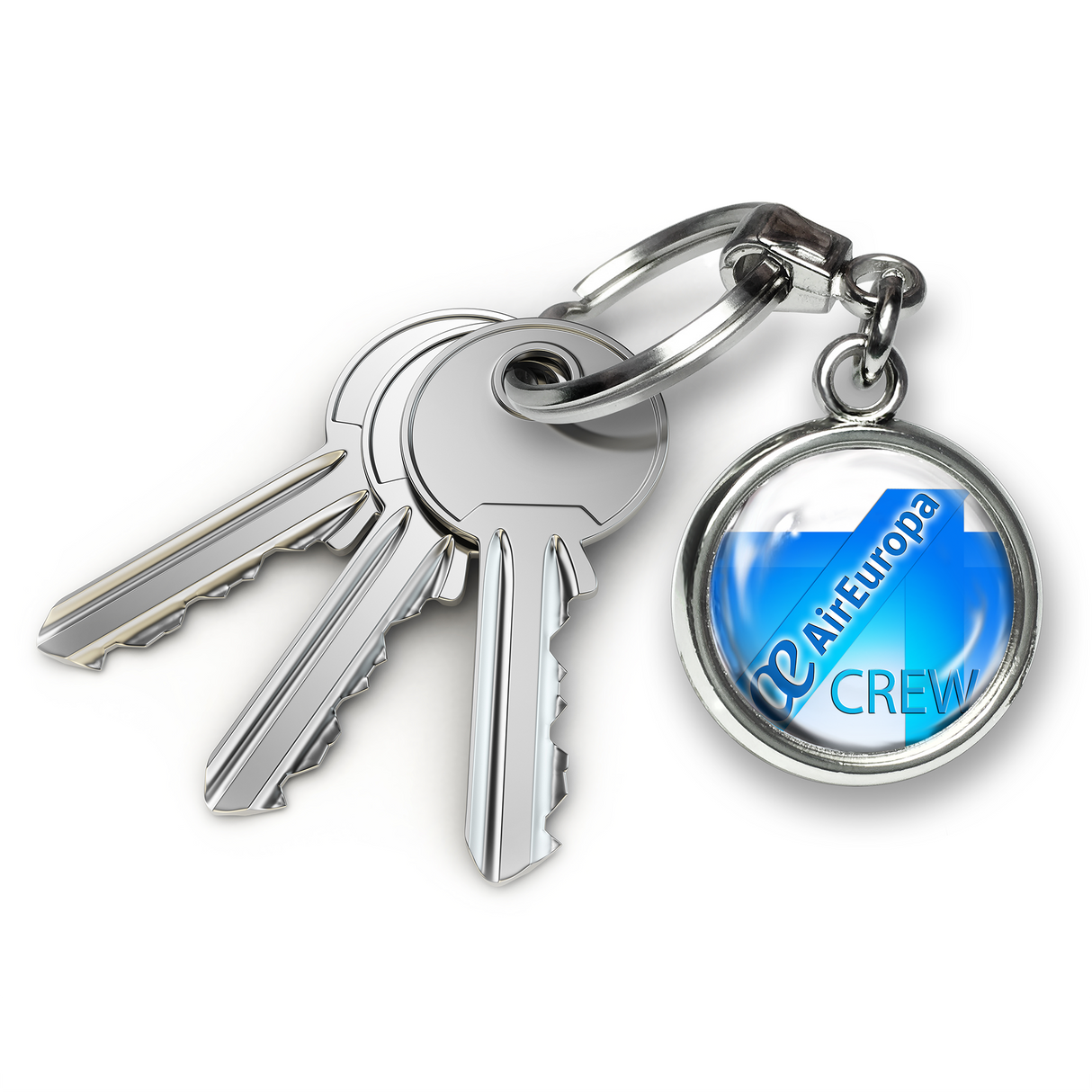 Air Europa Logo Metal Keyrings