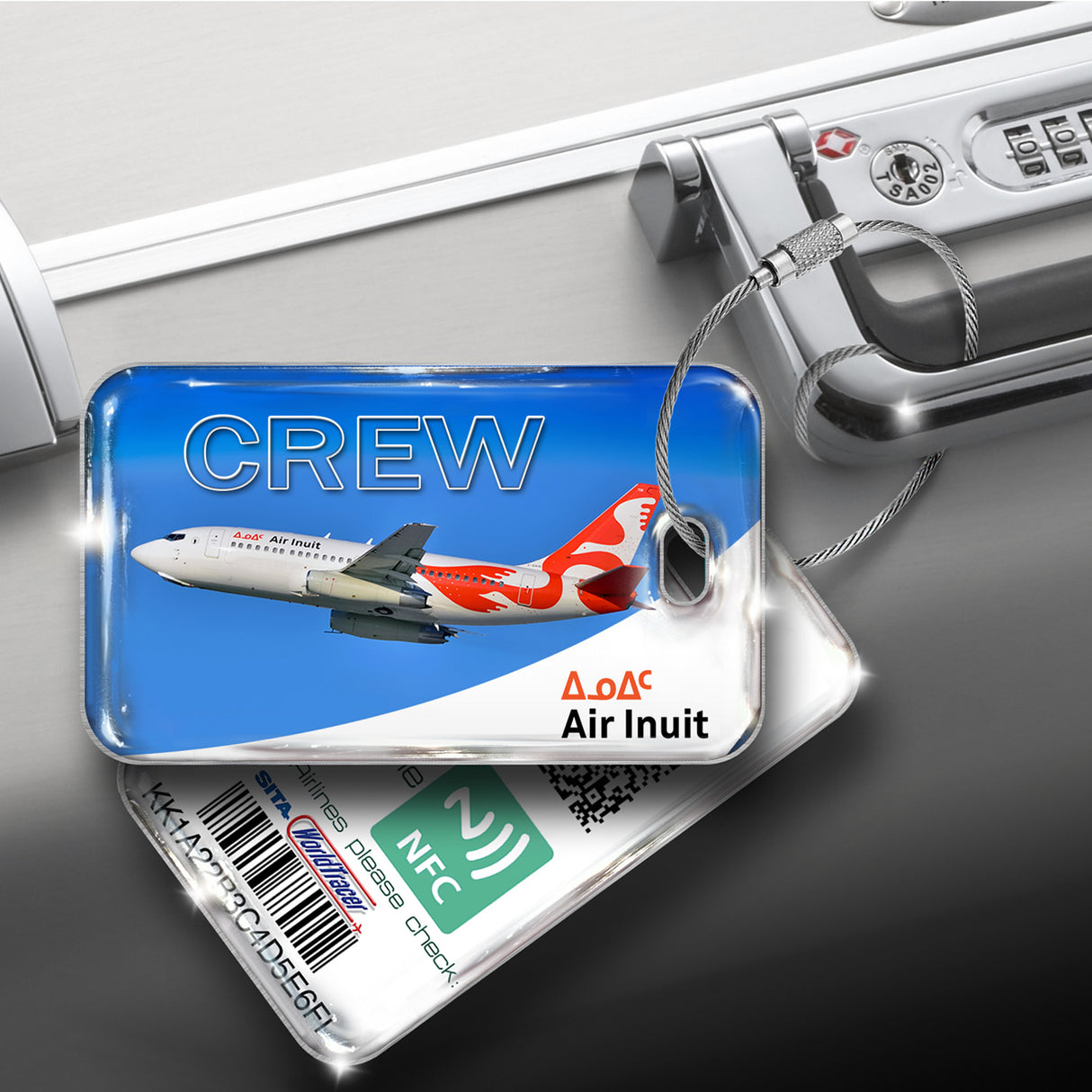 Air Inuit B737-200 Luggage Tag