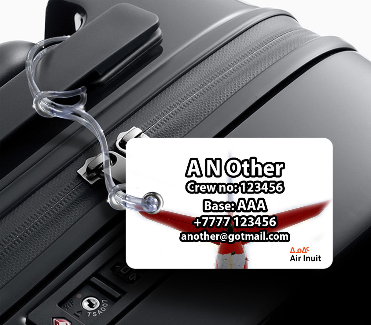 Air Inuit B737-200 Luggage Tag