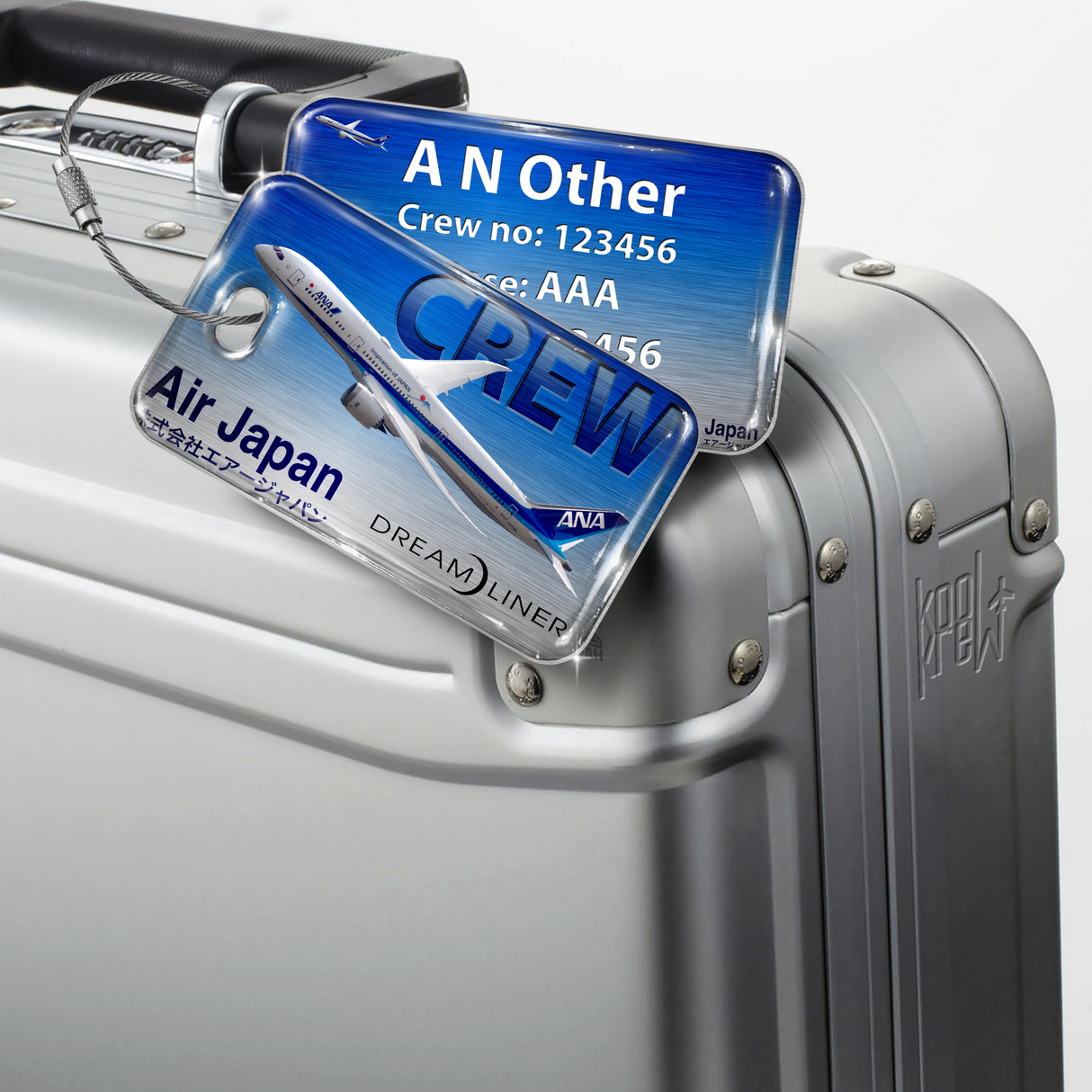 Air Japan ANA 787 Landscape Tag